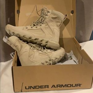 NEVER WORN!! Under Armor Alegent Military Shoes